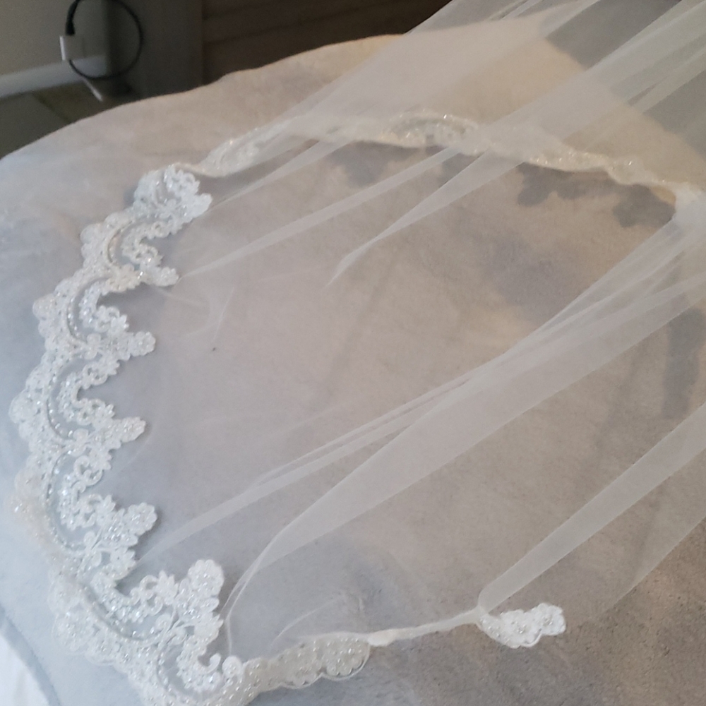 Ivory Wedding Veil